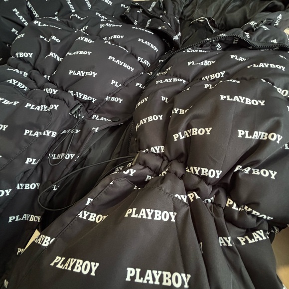 MISSGUIDED CLINCHED WAIST PEPLUM PUFFER JACKET SIZE 10 NEW - Picture 8 of 9